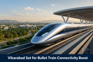 Vikarabad was proposed as a bullet-train station point in Telangana’s high-speed